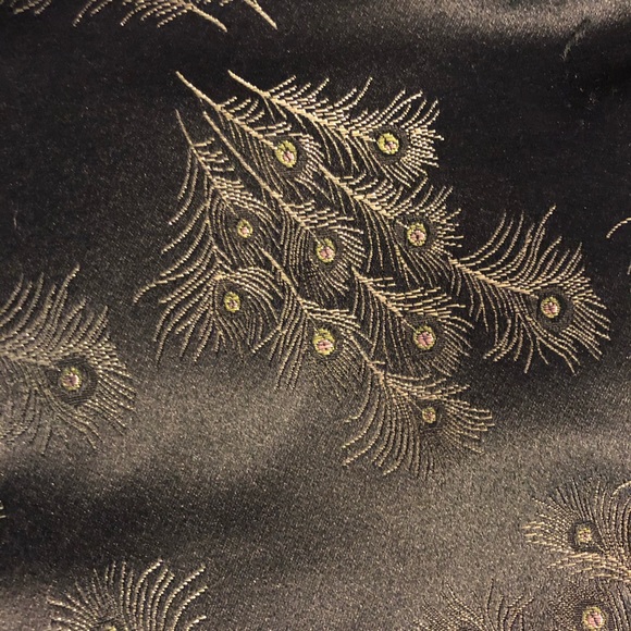 Lovely Black silk handmade purse, gently used. - Picture 2 of 3